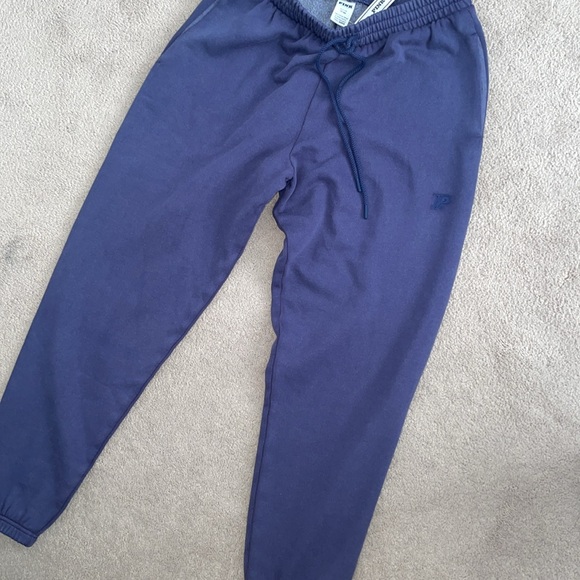 Pink Victoria’s Secret Jogger pants new navy S - Picture 7 of 15